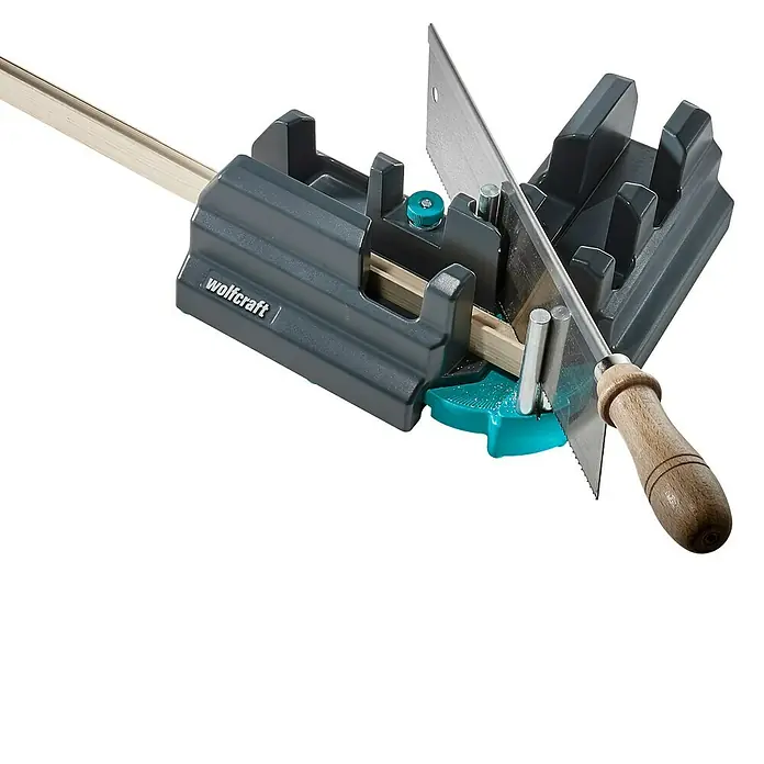 Wolfcraft Verstekzaagbak - l x b x h: 353 x 105 x 70 mm - Toepassingsvoorbeeld