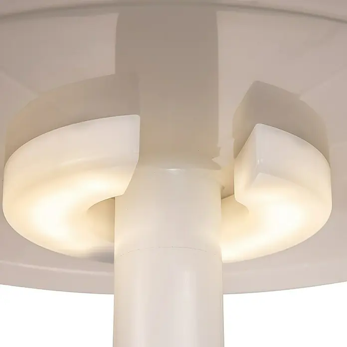 Keter Prijenosni hladnjak /stol Illuminated - D x Š x V: 49,5 x 49,5 x 84,5 cm, Bijele boje