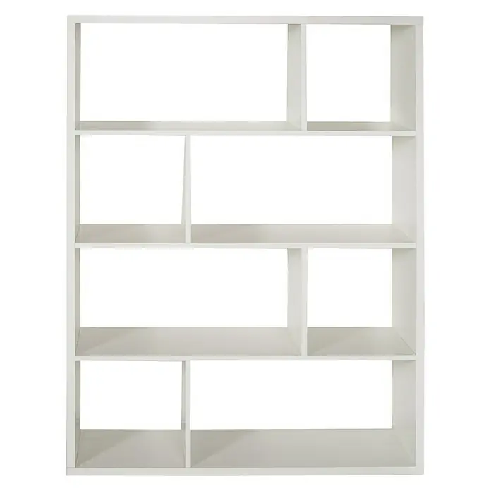Phönix Toronto Regal - L x B x H: 32,5 x 105 x 139 cm, Weiß - Linke Seitenansicht