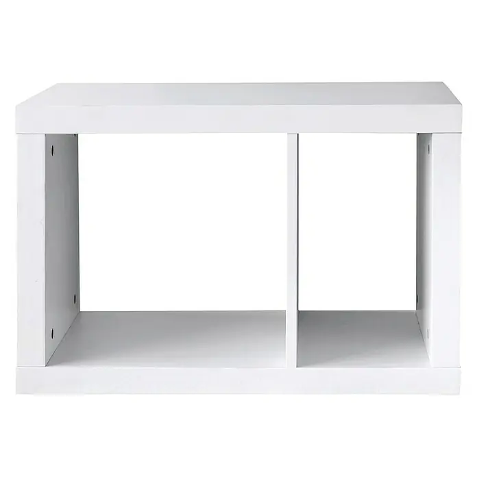 Phönix Toronto Regal - L x B x H: 35 x 63 x 42,7 cm, Weiß - Linke Seitenansicht