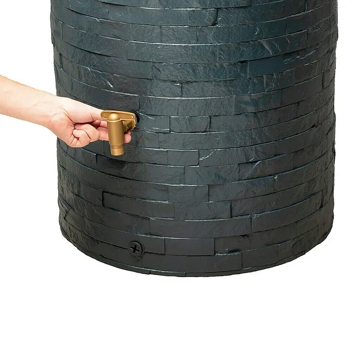 4rainz Regenspeicher Arondo - 250 l, Graphit