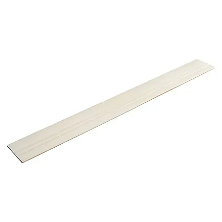 Grosfillex  Perfil de acabado adhesivo Fineasy blanco