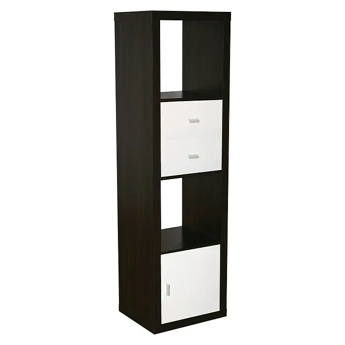 Phönix Caro Regal - L x B x H: 35 x 43 x 150 cm, Schwarz - Anwendungsbeispiel