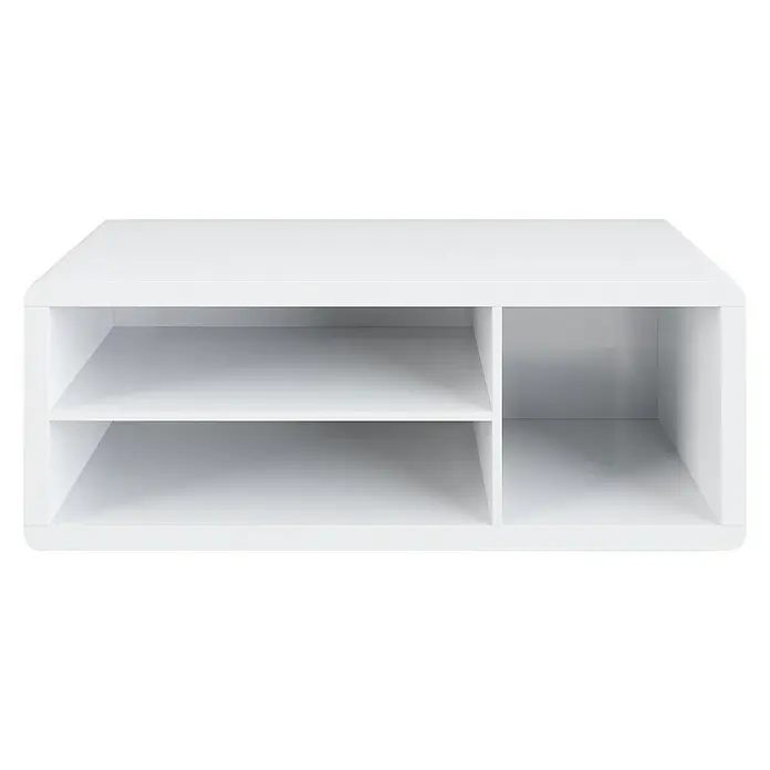 Phönix Prana Lowboard - L x B x H: 40 x 114,5 x 43 cm, Weiß - Vorderansicht