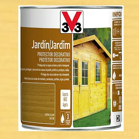 V33  Protección para madera jardín