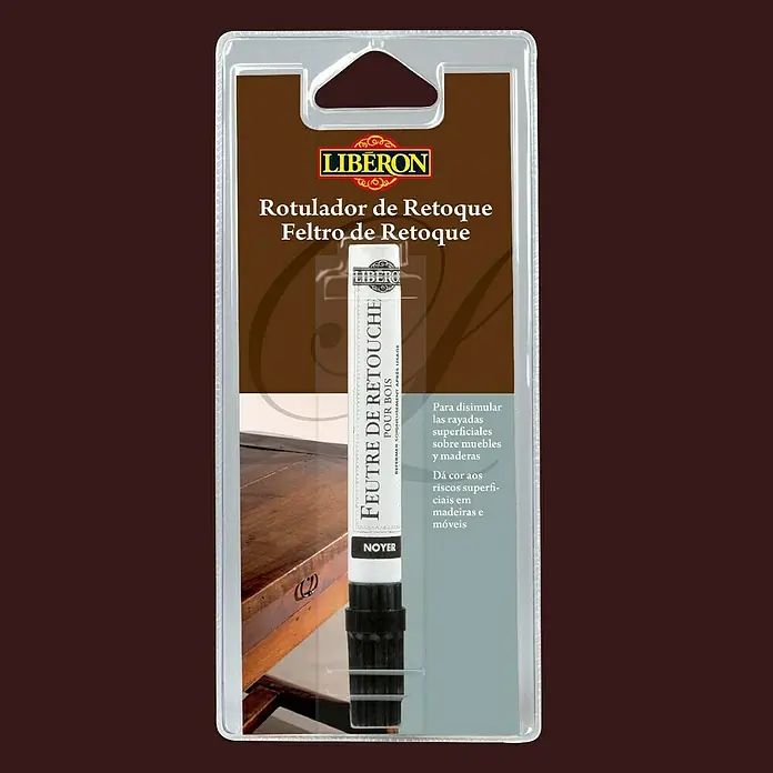 Libéron Rotulador de reparación - Roble oscuro, 10 ml, Madera