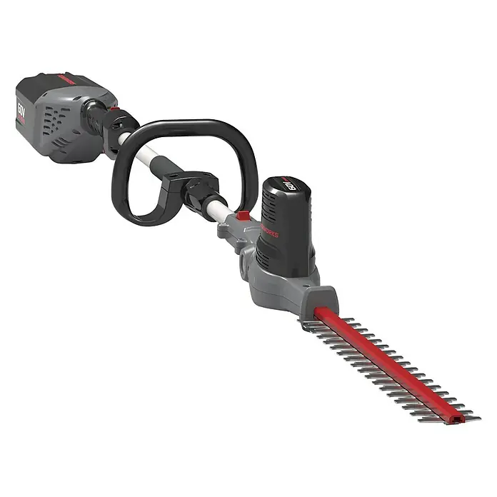Powerworks Akumulatorske škare za visoku živicu P60PHT - 60 V, Litij-ionska, Bez akumulatora, Duljina reza: 51 cm - Pogled s desne strane