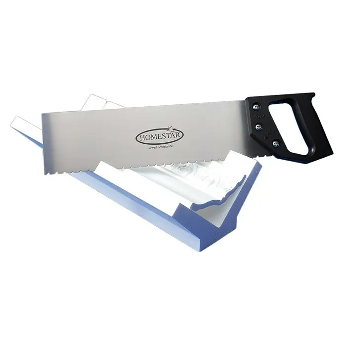 Gehrungslade EPS - Weiß, Expandiertes Polystyrol (EPS) - Vorderansicht