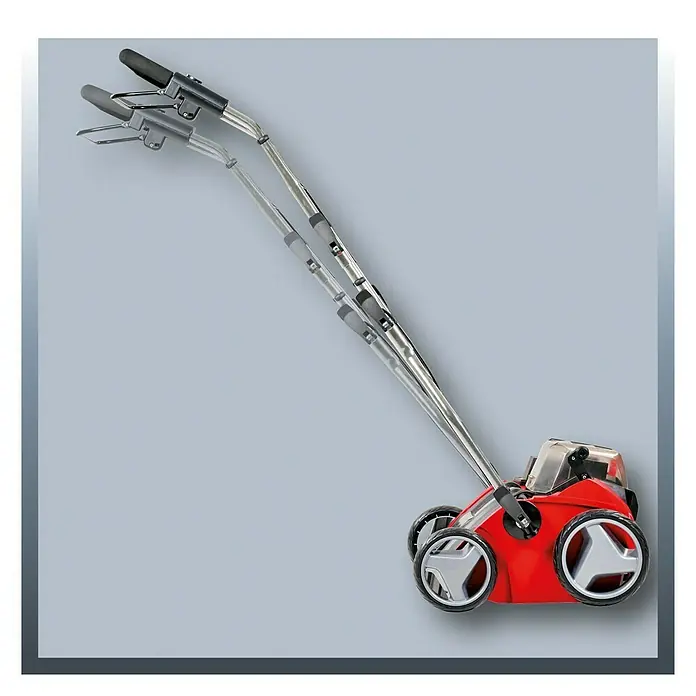 Einhell Power X-Change Akku-Vertikutierer GE-SC 35/1 Li-Solo - 36 V, Li-Ionen, Ohne Akku, Arbeitsbreite: 35 cm - Detailaufnahme