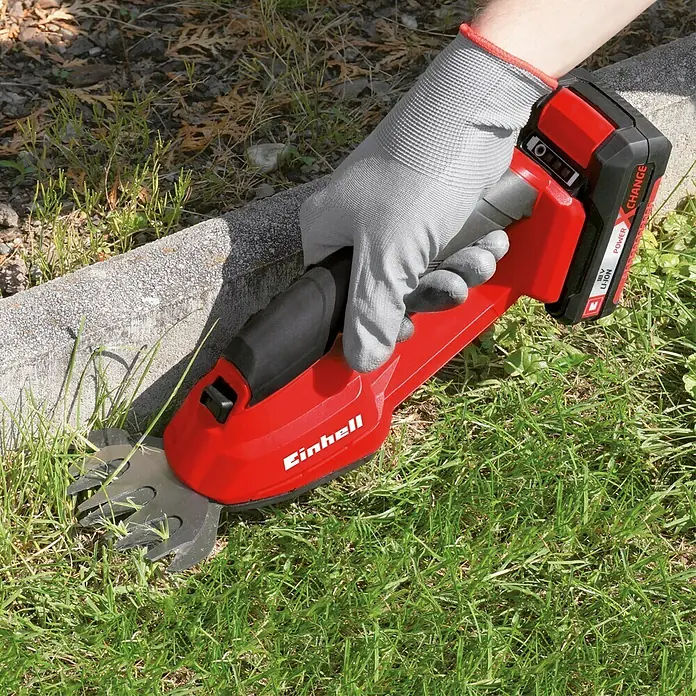 Einhell Power X-Change Akku-Gras- & Strauchschere GE-CG 18 Li-Solo - 18 V, Li-Ionen, Ohne Akku, 100 mm - Anwendungsbeispiel