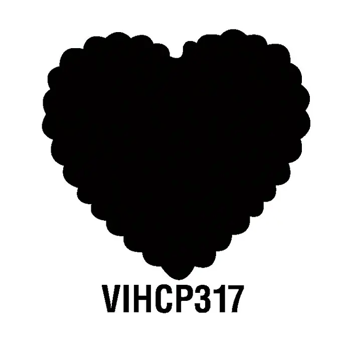 Artemio Perforadora gigante Heart 1 - Corazón, 5 x 4,7 cm