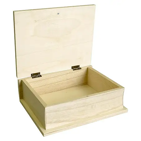 Artemio  Caja de madera libro