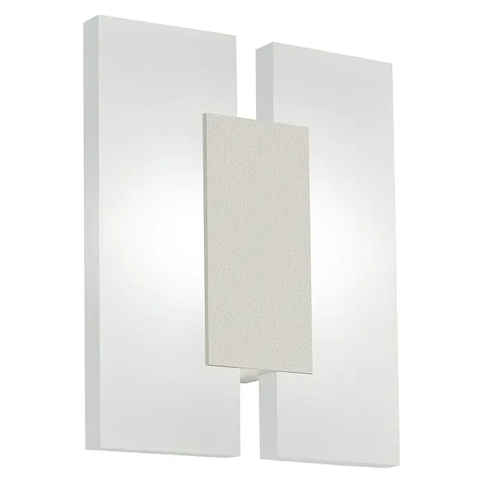 Eglo LED-Wand- & Deckenleuchte Metrass 2 - 9 W, Nickel matt, Warmweiß