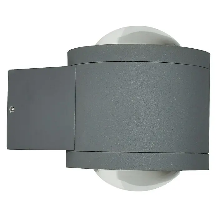 Starlux LED-Außenwandleuchte Fano - 10 W, 12 x 9 x 10,5 cm, Anthrazit, IP54