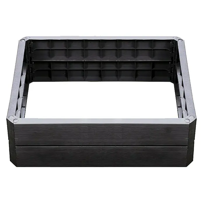 Garantia Hochbeet Ergo Quadro M - 60 x 80 x 25 cm, Kunststoff - Ansicht von oben