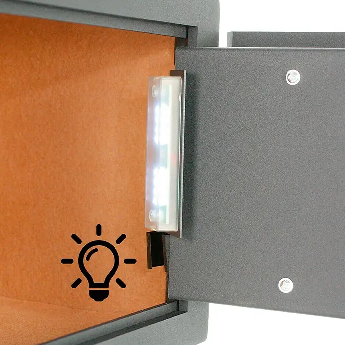 Rottner Hoteltresor Prestige - 28 x 35 x 25 cm, Elektronisches Zahlenschloss, 19 l