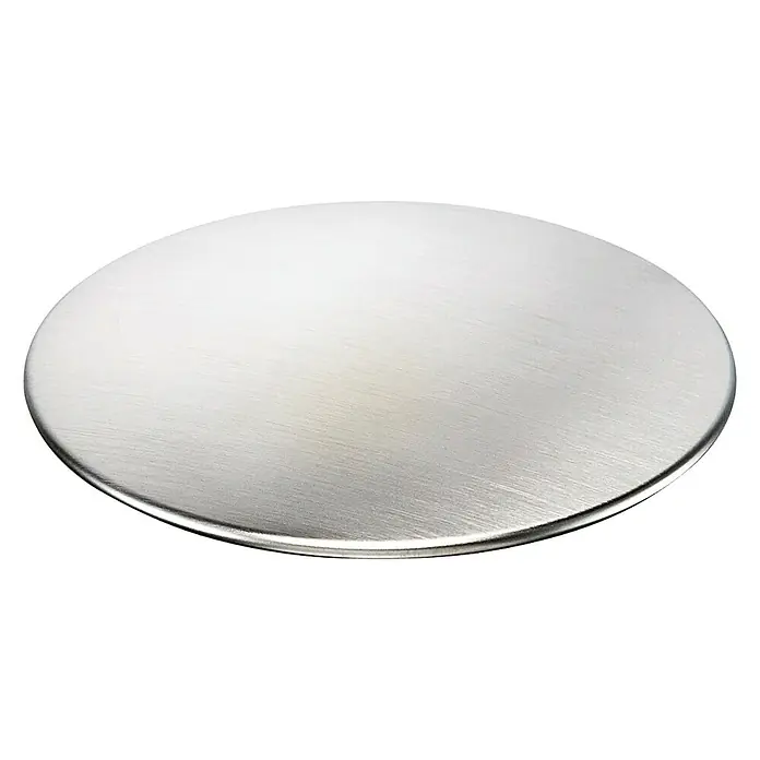 Pyramis Ventilstopfen Sink & Shower Cover - Edelstahl, Durchmesser: 120 mm