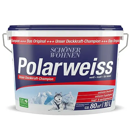 SCHÖNER WOHNEN-Farbe  Muurverf Polar Wit