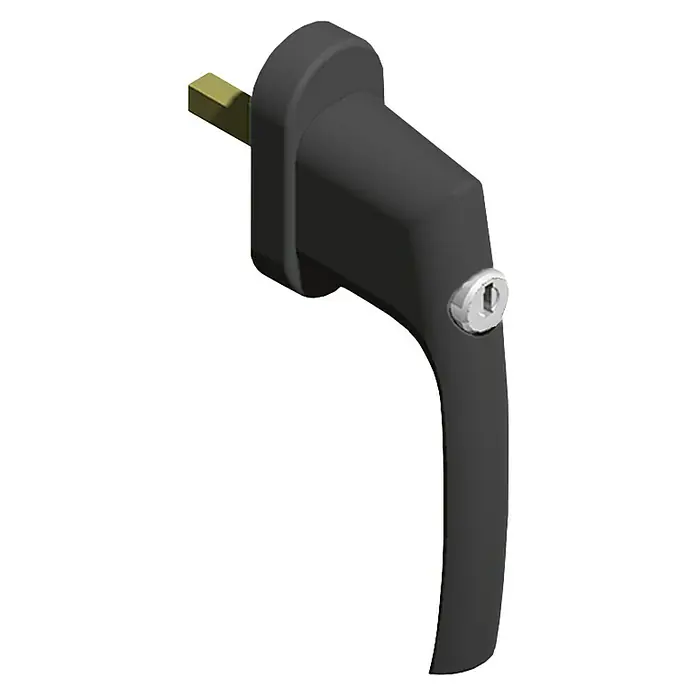 Micel Brimic Juego de manillas 6806 con llave - Largo: 140 mm, Negro