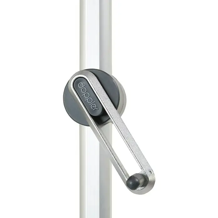Doppler Expert Sonnenschirm Auto Tilt - Anthrazit, 300 x 200 cm - Detailaufnahme