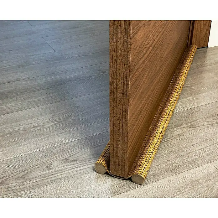 Burlete bajo puerta Rodillo - Roble, Largo: 95 cm, Suelos lisos
