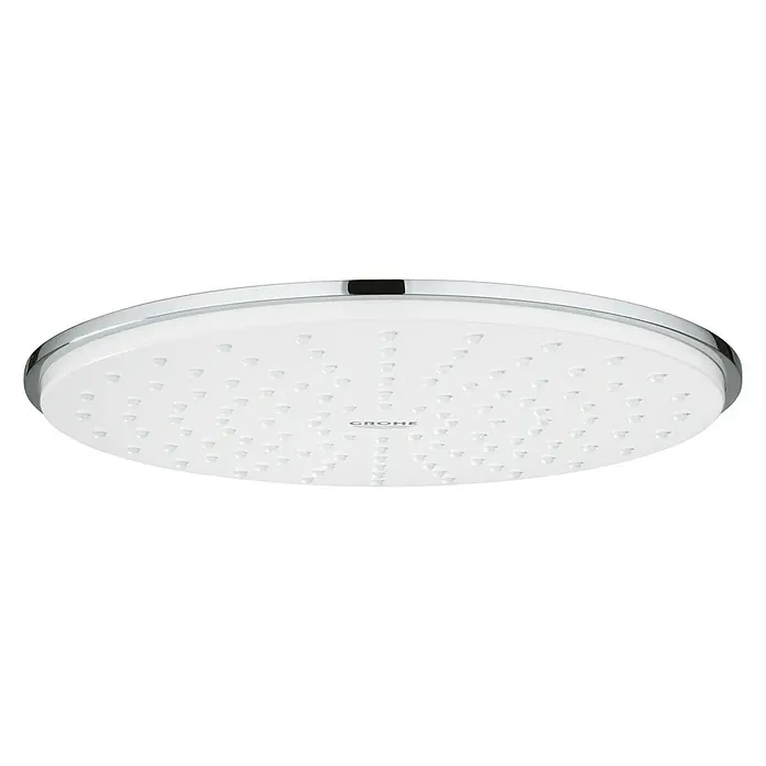 Grohe Kopfbrause Rainshower Cosmopolitan 210 - Durchmesser: 21 cm, 18 l/min bei 3 bar, Anzahl Funktionen: 1 Stk., Moonwhite/Chrom - Vorderansicht