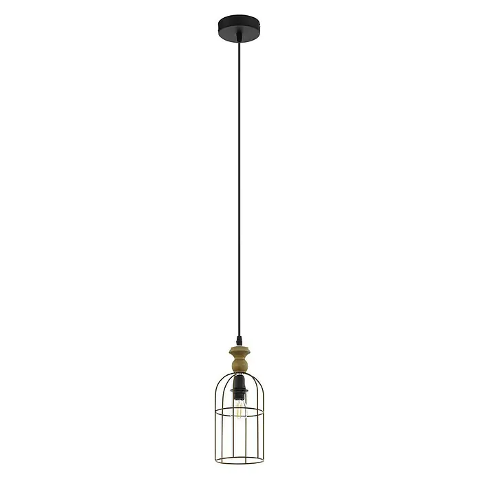 Eglo Pendelleuchte Bampton - Ø x H: 135 mm x 110 cm - Vorderansicht