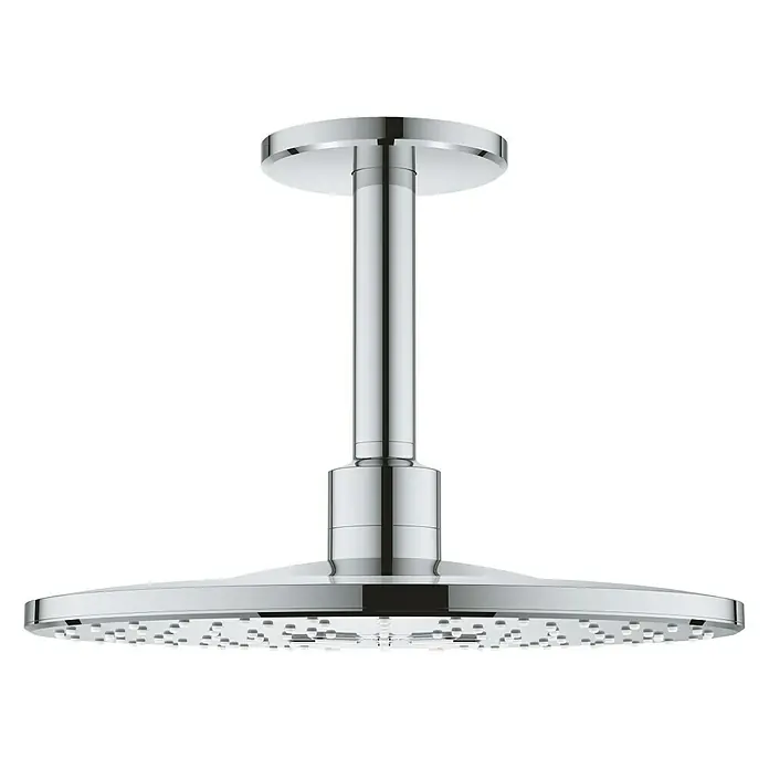 Grohe Kopfbrausen-Set Rainshower SmartActive 310 - Durchmesser: 31 cm, 25 l/min bei 3 bar, Deckenmontage, Chrom - Vorderansicht
