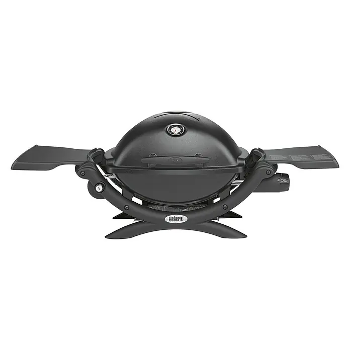 Weber Barbacoa de gas Q1200 - Número de quemadores: 1, Superficie parrilla: 43 x 32 cm, 2,9 kW