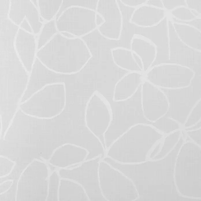 Estor enrollable Mykonos - An x Al: 150 x 190 cm, Blanco, Plantar flores