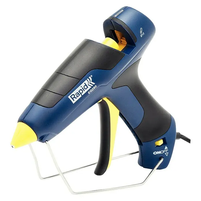 Rapid Heißklebepistole EG 280 - Durchmesser Klebepatrone: 12 mm, +180 °C bis +200 °C, 350 W