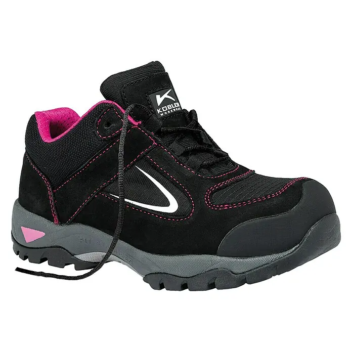 Kübler Pulse Damen-Sicherheitshalbschuh S3 - Farbe: Schwarz/Pink, Schuhgröße: 39, S3