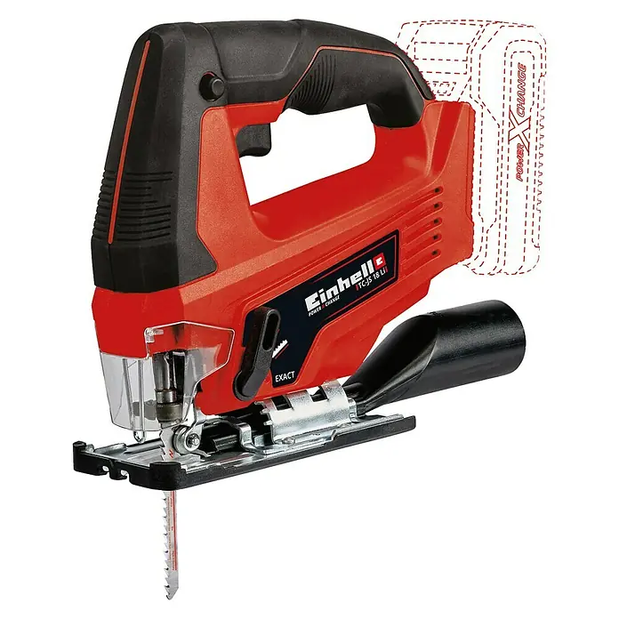 Einhell Power X-Change Akumulatorska ubodna pila TC-JS 18 Li-Solo - 18 V, Bez akumulatora, 0 - 2.700 podizaja/min