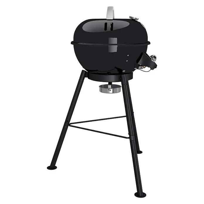 Outdoorchef Gasgrill Chelsea 420 G - Anzahl Brenner: 1, Hauptgrillfläche: Ø 39,5 cm, 4,3 kW - Rechte Seitenansicht