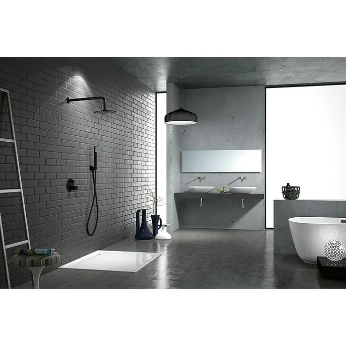 Imex Milos Conjunto de ducha empotrado - Negro