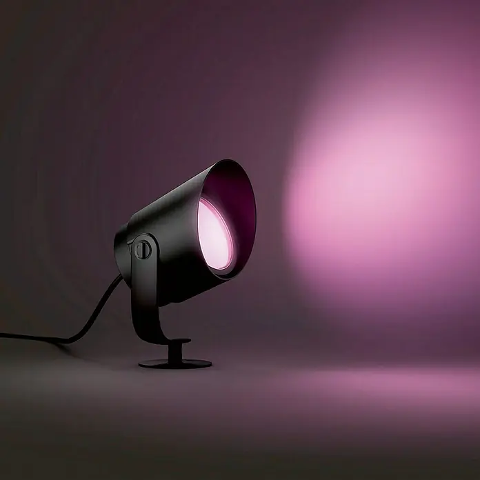 Philips Hue Foco LED de jardín Lily XL - Altura: 19 cm, 15 W, Metal