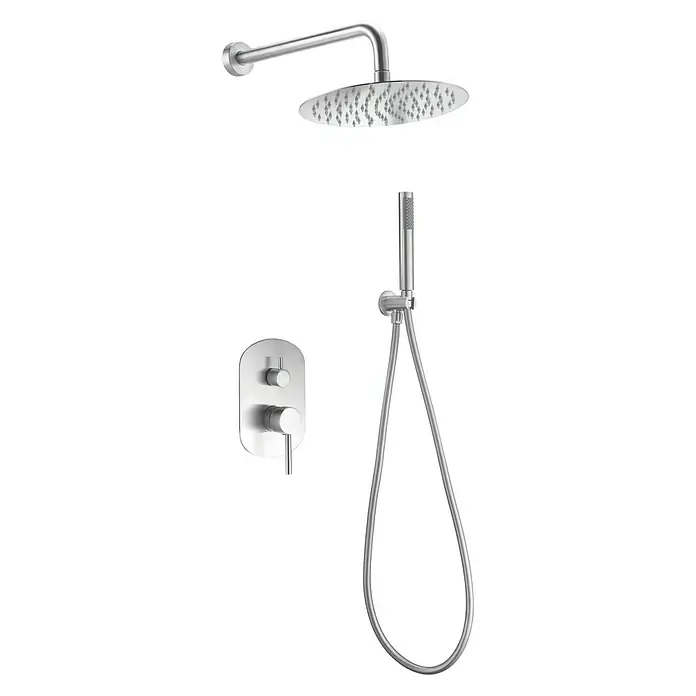 Imex Moscú Conjunto de ducha empotrado - Acero inoxidable