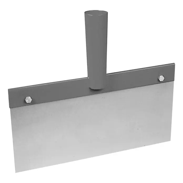 Heka Stoßscharre - Breite: 300 mm, Silber