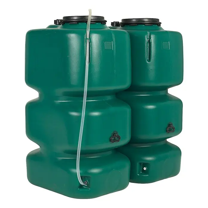 Garantia Basic Line Gartentank - Grün, 2.000 l - Rechte Seitenansicht