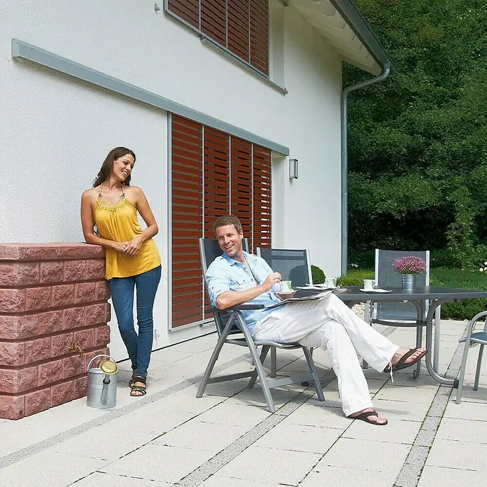 Garantia Exklusive Line Wandtank Rocky - Redstone, 400 l - Stimmungsaufnahme