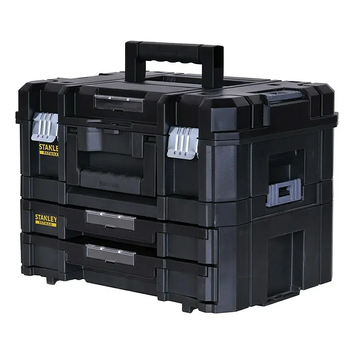 Stanley TSTAK Kutija za alat s 2 ladice - 33,17 x 44 x 32,16 cm