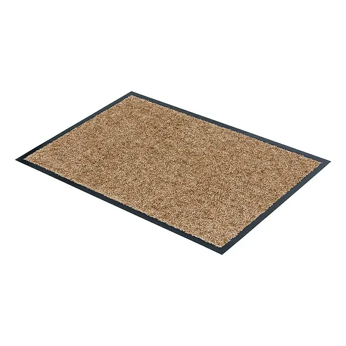 Astra Schmutzfangmatte Diamant - Uni, Sand, 40 x 60 cm, Material Nutzschicht: 100 % Polyamid