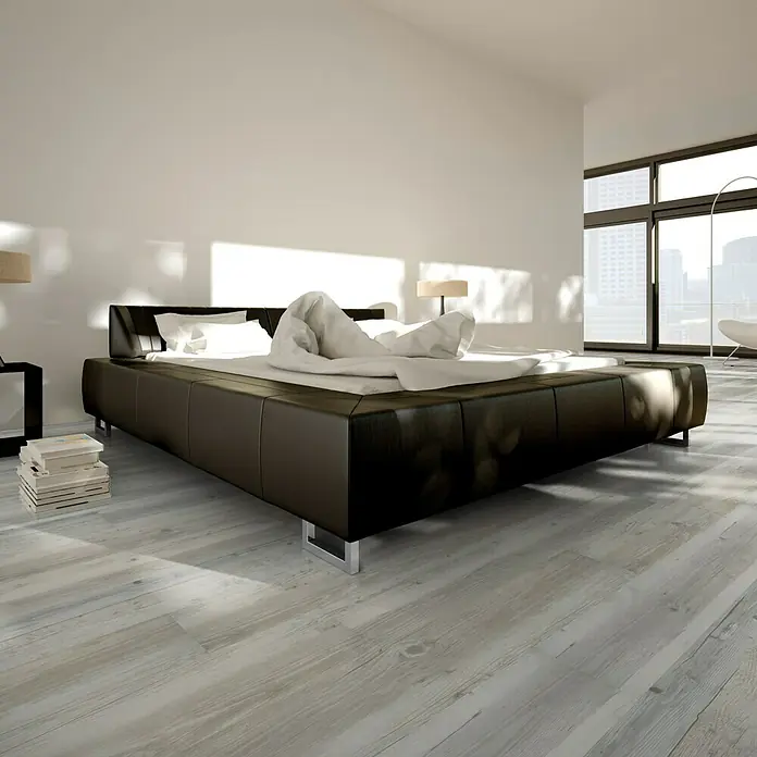 b!design Podna vinilna obloga Clic Alaska pinija - 1.220 x 180 x 4,2 mm, Rustikalni pod