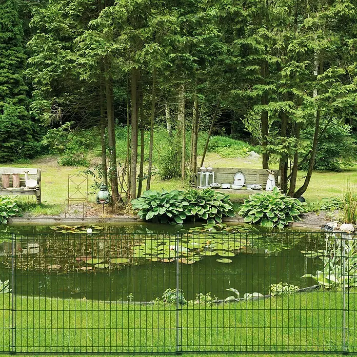 Bellissa Teichschutzzaun - 116 x 80 cm - Stimmungsaufnahme