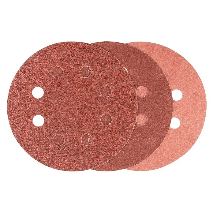 Bosch Schleifblatt-Set - 125 mm, 6 Stk. - Vorderansicht