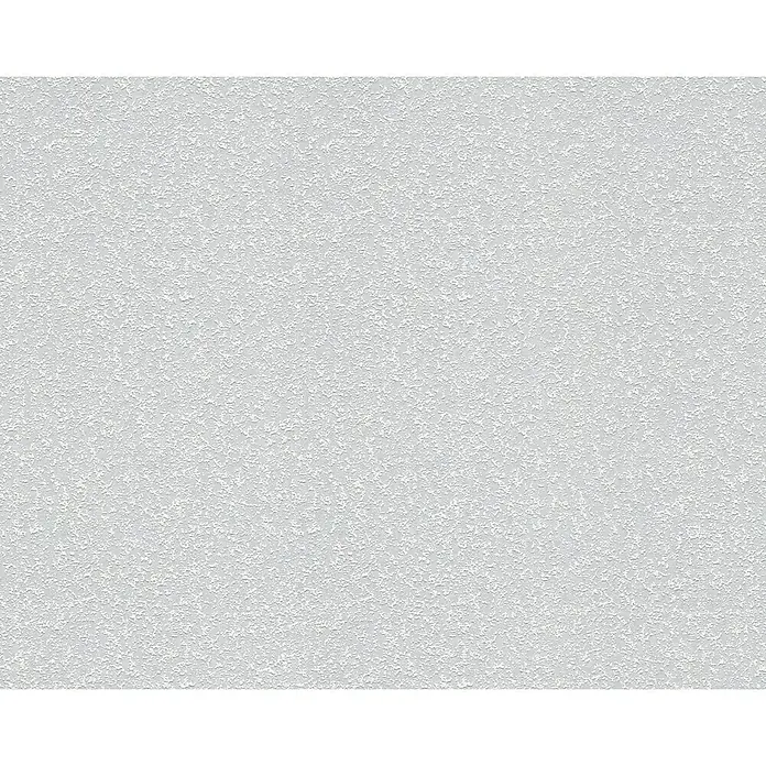 Atlantis Struktur Vliestapete Sprenkelputz - Weiß, Uni, 10,05 x 0,53 m