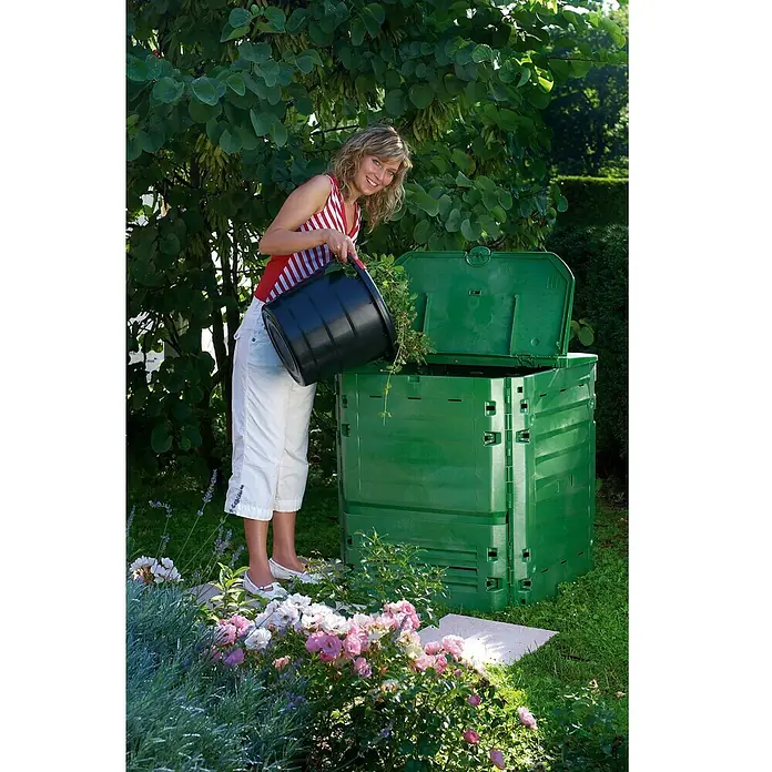 Garantia Komposter Thermo King - 400 l, 74 x 74 x 84 cm - Anwendungsbeispiel