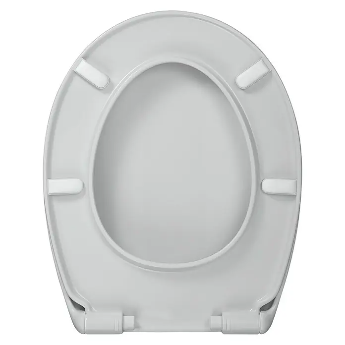 WC daska La Digue - Samospuštajuća, Termoplast, Bijele boje
