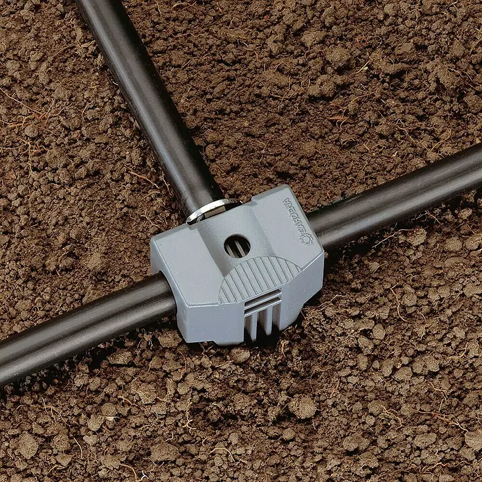 Gardena Micro-Drip Vodilica za cijevi - 3 Kom., Veličina priključka: ½″ - Proizvod u upotrebi