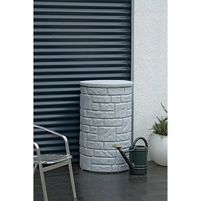 Regentonne Arcado - 230 l, Granitfarben - Stimmungsaufnahme